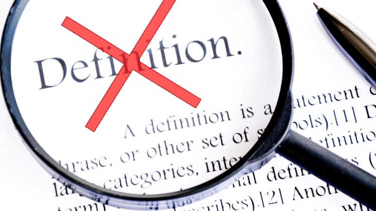 Caractériser, pas définir