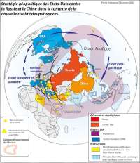 Encerclement Anglo americains de la Russie et de l'Eurasie