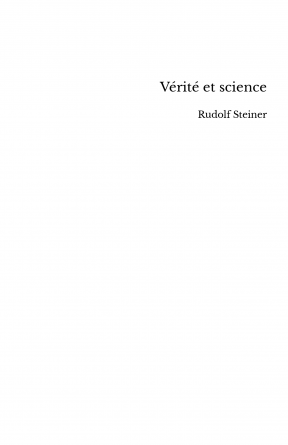 GA003 Verite et science - Traduit par Thomas Letouzé